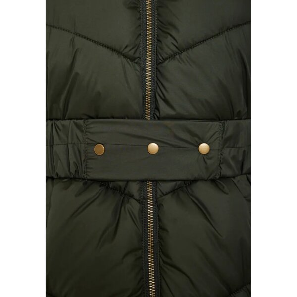 FBL012-100-01_FOREST_GREEN_7 Γυναικείο Φουσκωτό Τζάκετ FUNKY BUDDHA FBL012-100-01-FOREST GREEN - Image 6