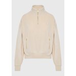 Γυναικεία Μπλούζα Βελούδο Με Φερμουάρ FUNKY BUDDHA FBL012-101-06-CLOUD CREAM