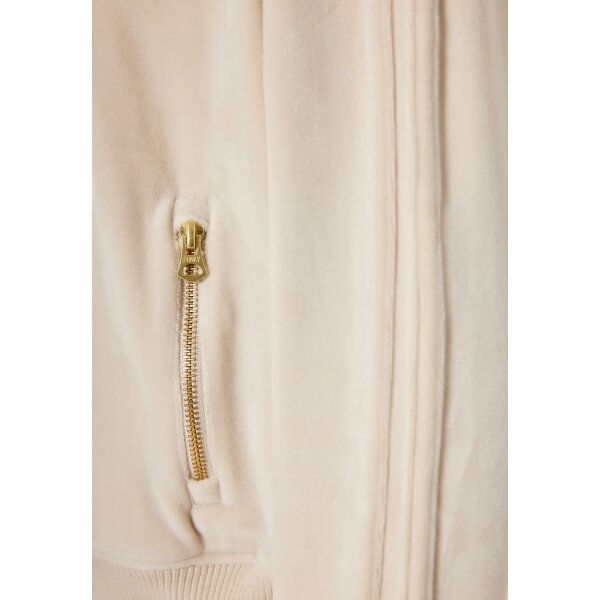 Γυναικεία Μπλούζα Βελούδο Με Φερμουάρ FUNKY BUDDHA FBL012-101-06-CLOUD CREAM - Image 2