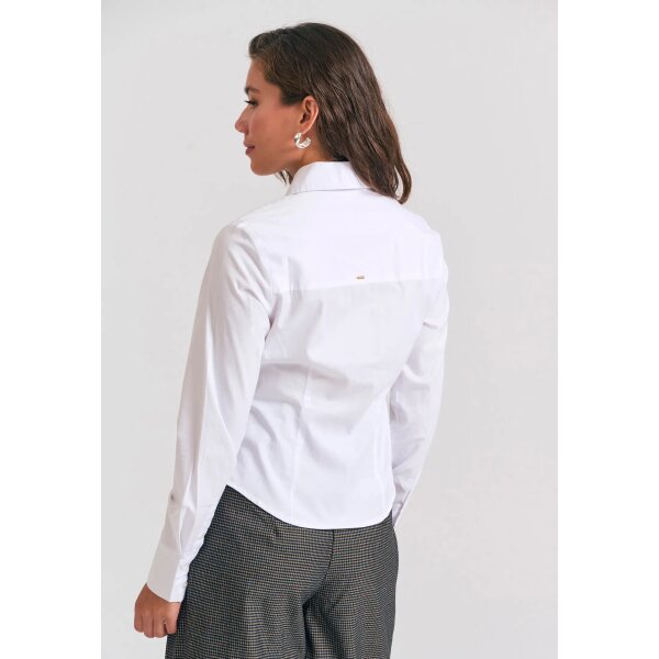 Γυναικείο Πουκάμισο Casual FUNKY BUDDHA FBL012-105-05-WHITE - Image 4