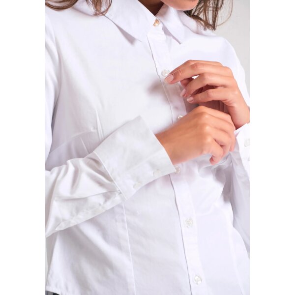 Γυναικείο Πουκάμισο Casual FUNKY BUDDHA FBL012-105-05-WHITE - Image 5