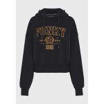 Γυναικείο Φούτερ Με Κουκούλα FUNKY BUDDHA FBL012-108-06-BLACK