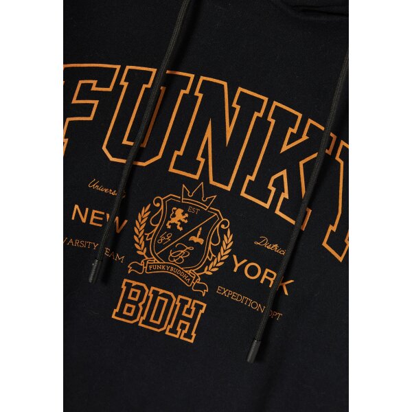 Γυναικείο Φούτερ Με Κουκούλα FUNKY BUDDHA FBL012-108-06-BLACK - Image 2