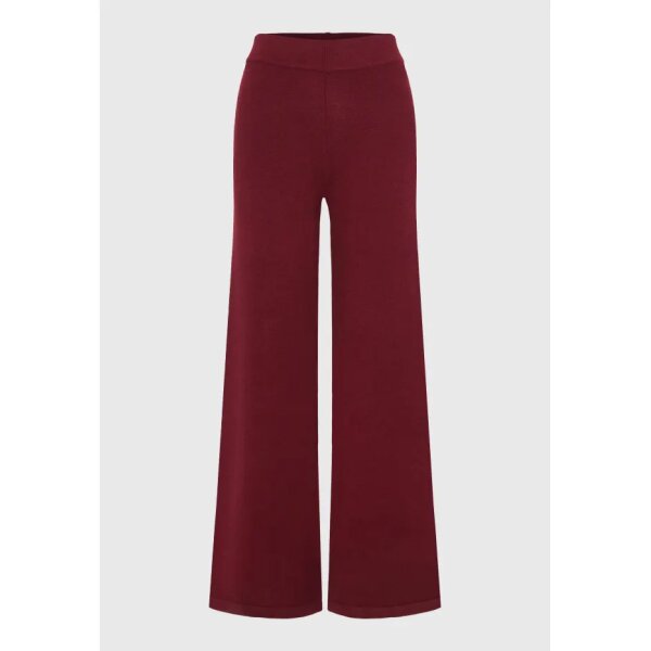 FBL012-110-02_WINE_RED_6 Γυναικείο Παντελόνι Wide Leg FUNKY BUDDHA FBL012-110-02-WINE RED - Image 1