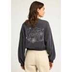 Γυναικείο Φούτερ Με Λαιμόκοψη FUNKY BUDDHA FBL012-111-06-ANTHRACITE - Image 2