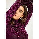 Γυναικεία Μπλούζα Με Μακρύ Μανίκι FUNKY BUDDHA FBL012-113-07-MERLOT - Image 4