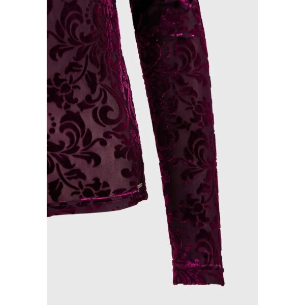 Γυναικεία Μπλούζα Με Μακρύ Μανίκι FUNKY BUDDHA FBL012-113-07-MERLOT - Image 7