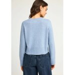 Γυναικεία Πλεκτή Ζακέτα FUNKY BUDDHA FBL012-113-09-BABY BLUE - Image 4