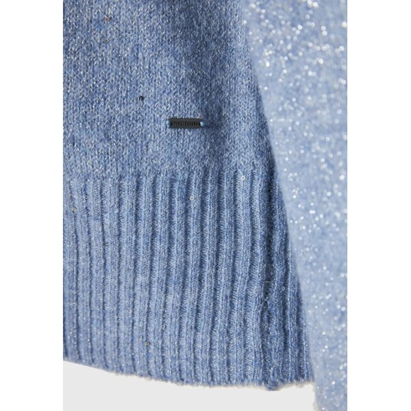 Γυναικεία Πλεκτή Ζακέτα FUNKY BUDDHA FBL012-113-09-BABY BLUE - Image 7