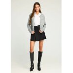 Γυναικεία Πλεκτή Ζακέτα FUNKY BUDDHA FBL012-113-09-GREY - Image 3