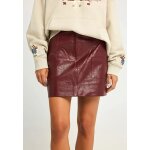 Γυναικεία Φούστα Μίνι FUNKY BUDDHA FBL012-117-14-MAROON