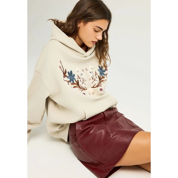 Γυναικεία Φούστα Μίνι FUNKY BUDDHA FBL012-117-14-MAROON - Image 4