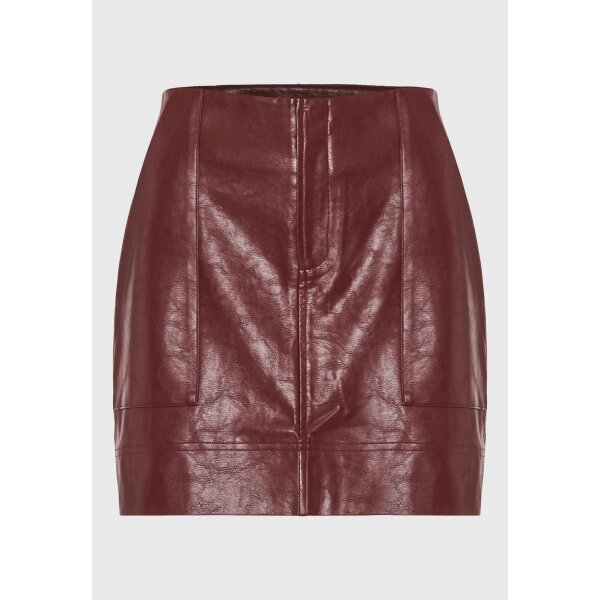 Γυναικεία Φούστα Μίνι FUNKY BUDDHA FBL012-117-14-MAROON - Image 5