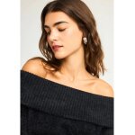 Γυναικείο Πλεκτό με Λαιμόκοψη FUNKY BUDDHA FBL012-120-09-BLACK - Image 4