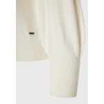 Γυναικείο Πλεκτό με Λαιμόκοψη FUNKY BUDDHA FBL012-123-09-WHITE - Image 5