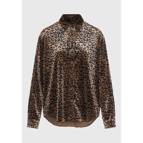 Γυναικείο Πουκάμισο Casual FUNKY BUDDHA FBL012-125-05-CIGAR - Image 1