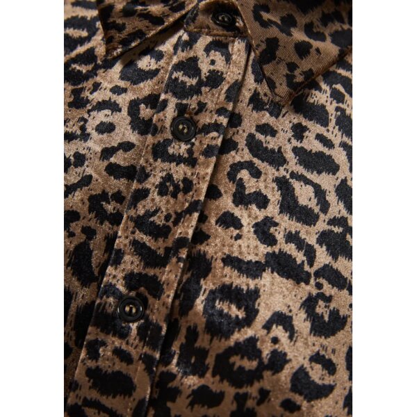 Γυναικείο Πουκάμισο Casual FUNKY BUDDHA FBL012-125-05-CIGAR - Image 3