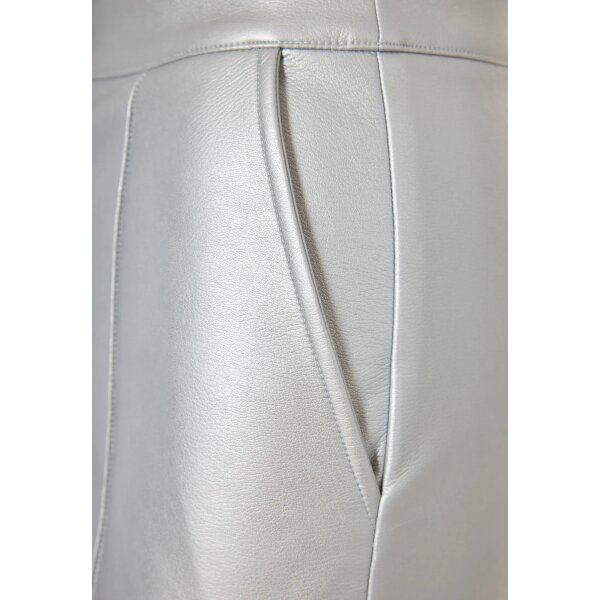 Γυναικείο Παντελόνι Casual FUNKY BUDDHA FBL012-131-02-SILVER - Image 3