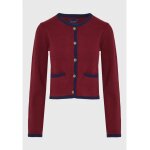 Γυναικεία Πλεκτή Ζακέτα FUNKY BUDDHA FBL012-131-09-WINE RED