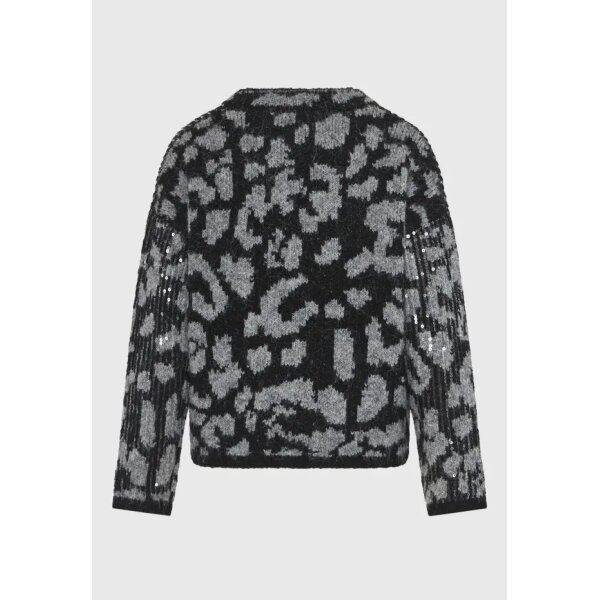 Γυναικείο Πλεκτό με Λαιμόκοψη FUNKY BUDDHA FBL012-136-09-BLACK - Image 2