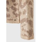 Γυναικείο Πλεκτό με Λαιμόκοψη FUNKY BUDDHA FBL012-136-09-CLOUD CREAM - Image 2