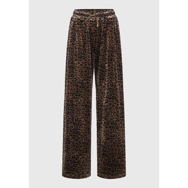 FBL012-139-02_CIGAR_6 Γυναικείο Παντελόνι Wide Leg FUNKY BUDDHA FBL012-139-02-CIGAR - Image 1