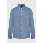Ανδρικό Πουκάμισο Basic FUNKY BUDDHA FBM012-001-05 INDIGO MEL