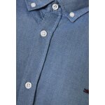 Ανδρικό Πουκάμισο Basic FUNKY BUDDHA FBM012-001-05 INDIGO MEL - Image 2