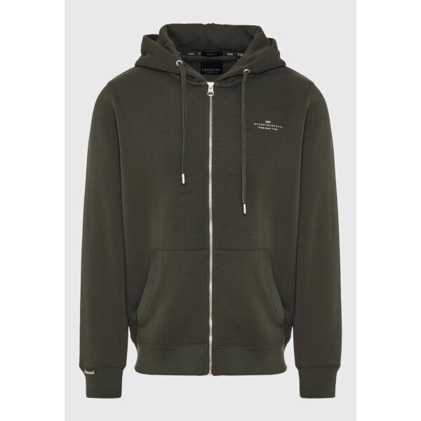 Ανδρική Ζακέτα Φούτερ Με Κουκούλα FUNKY BUDDHA FBM012-001-06 FOREST NIGHT - Image 1