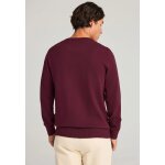 Ανδρικό Πλεκτό με Λαιμόκοψη FUNKY BUDDHA FBM012-001-09 MERLOT MEL - Image 3