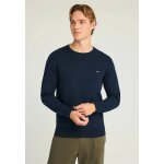 Ανδρικό Πλεκτό με Λαιμόκοψη FUNKY BUDDHA FBM012-001-09 ΜΠΛΕ