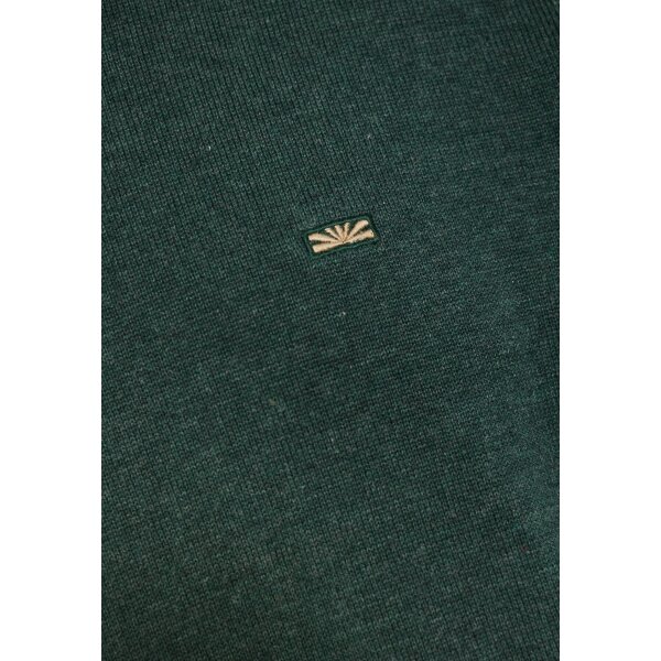 Ανδρικό Πλεκτό με Λαιμόκοψη FUNKY BUDDHA FBM012-001-09 ΠΡΑΣΙΝΟ - Image 3