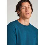 Ανδρικό Πλεκτό με Λαιμόκοψη FUNKY BUDDHA FBM012-001-09 ΠΕΤΡΟΛ - Image 4