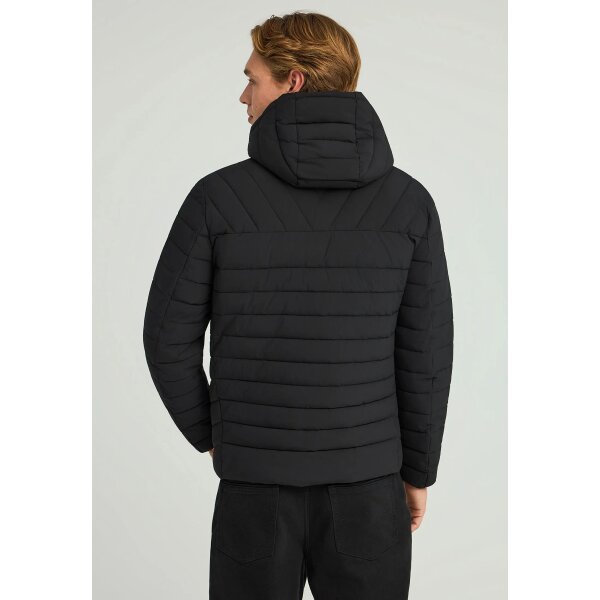 Ανδρικό Casual Τζάκετ FUNKY BUDDHA FBM012-002-01 ΜΑΥΡΟ - Image 6