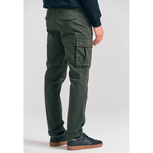 Ανδρικό Παντελόνι Cargo FUNKY BUDDHA FBM012-002-02 ΧΑΚΙ - Image 4