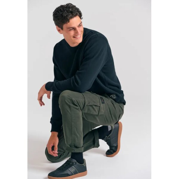 Ανδρικό Παντελόνι Cargo FUNKY BUDDHA FBM012-002-02 ΧΑΚΙ - Image 5