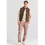 Ανδρικό Παντελόνι Cargo FUNKY BUDDHA FBM012-002-02 ΚΑΦΕ