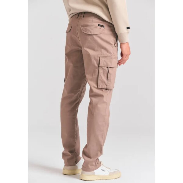 Ανδρικό Παντελόνι Cargo FUNKY BUDDHA FBM012-002-02 ΚΑΦΕ - Image 4