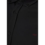 Ανδρικό Πουκάμισο Basic FUNKY BUDDHA FBM012-002-05 ΜΑΥΡΟ - Image 2