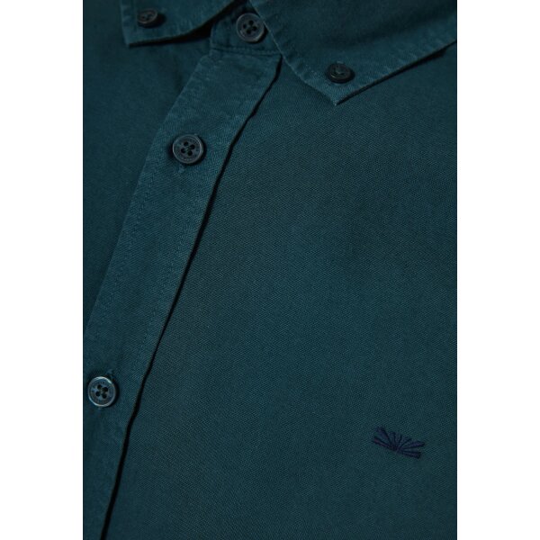 FBM012-002-05_DK_SEA_7 Ανδρικό Πουκάμισο Basic FUNKY BUDDHA FBM012-002-05 ΠΕΤΡΟΛ - Image 2