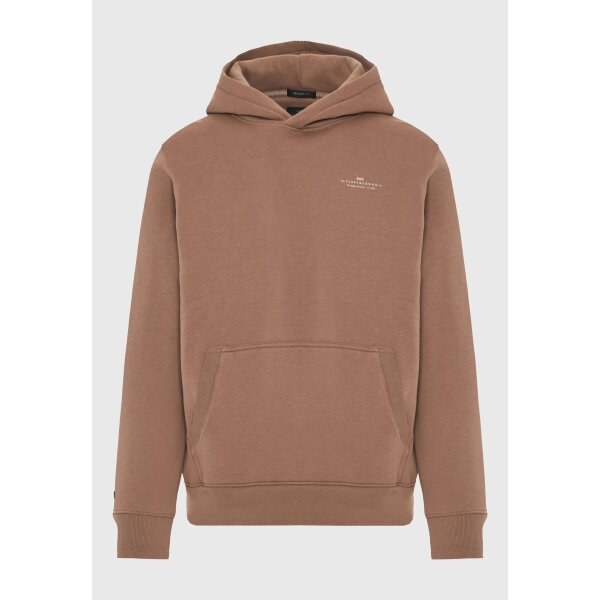 Ανδρικό Φούτερ Με Κουκούλα FUNKY BUDDHA FBM012-002-06 ΚΑΦΕ - Image 1