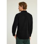 Ανδρικό Πουκάμισο Basic FUNKY BUDDHA FBM012-003-05 ΜΑΥΡΟ - Image 4