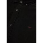 Ανδρικό Πουκάμισο Basic FUNKY BUDDHA FBM012-003-05 ΜΑΥΡΟ - Image 7