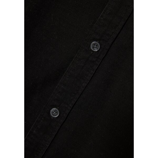 Ανδρικό Πουκάμισο Basic FUNKY BUDDHA FBM012-003-05 ΜΑΥΡΟ - Image 8