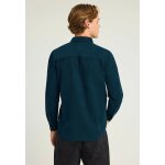 Ανδρικό Πουκάμισο Basic FUNKY BUDDHA FBM012-003-05 ΜΠΛΕ - Image 4