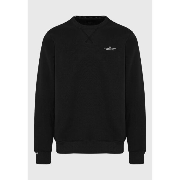 Ανδρικό Φούτερ Με Λαιμόκοψη FUNKY BUDDHA FBM012-003-06 ΜΑΥΡΟ - Image 1