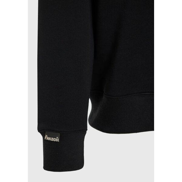 Ανδρικό Φούτερ Με Λαιμόκοψη FUNKY BUDDHA FBM012-003-06 ΜΑΥΡΟ - Image 3