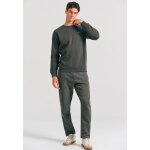 Ανδρικό Φούτερ Με Λαιμόκοψη FUNKY BUDDHA FBM012-003-06 ΧΑΚΙ - Image 3