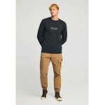 Ανδρική Μπλούζα Με Μακρύ Μανίκι FUNKY BUDDHA FBM012-003-07-ΜΑΥΡΟ - Image 2