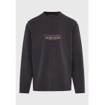 Ανδρική Μπλούζα Με Μακρύ Μανίκι FUNKY BUDDHA FBM012-003-07-ΜΑΥΡΟ - Image 5